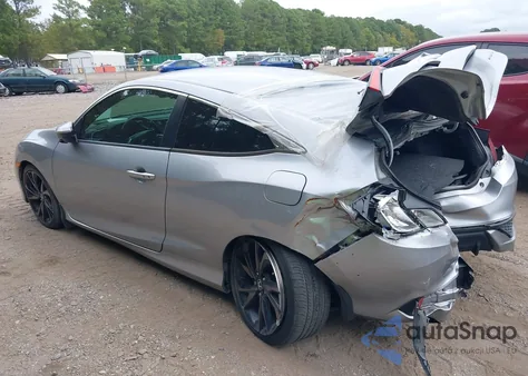 2019 Honda Civic Sport из США, поврежденный, VIN 2HGFC4B82KH307570